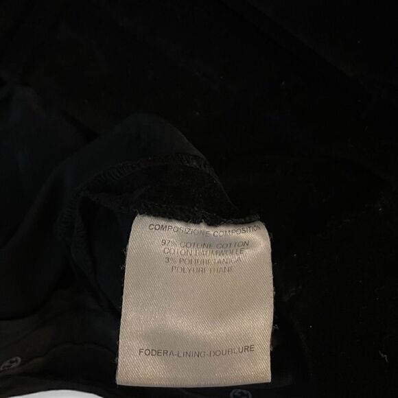 ❤️SOLD❤️ TOM FORD for GUCCI Black Wide Leg Velvet Pants |Size: 44| - Picture 13 of 14